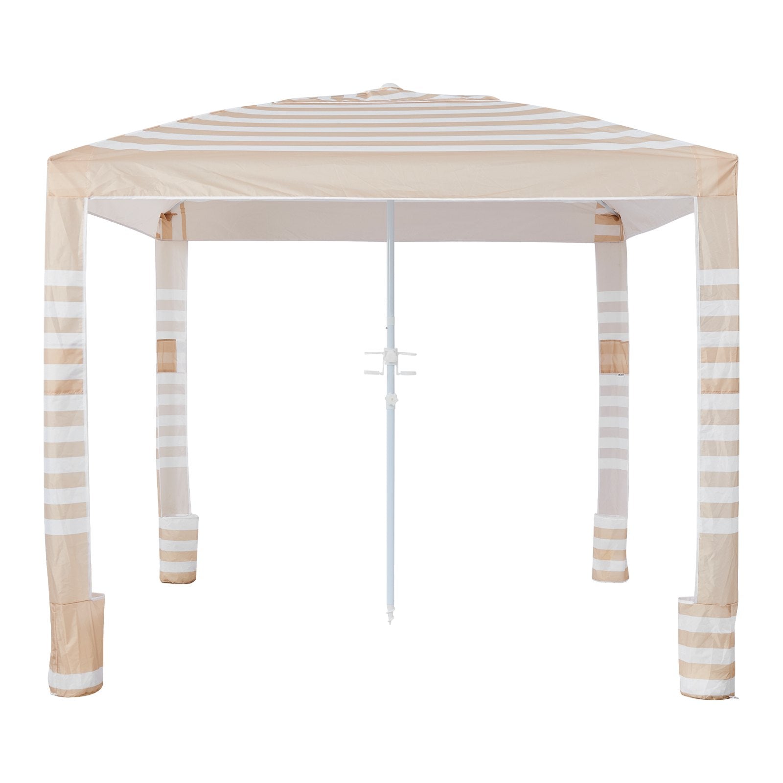 Paplūdimio palapinė-pavėsinė VEVOR SZ002, 2,4 x 2,4 m
