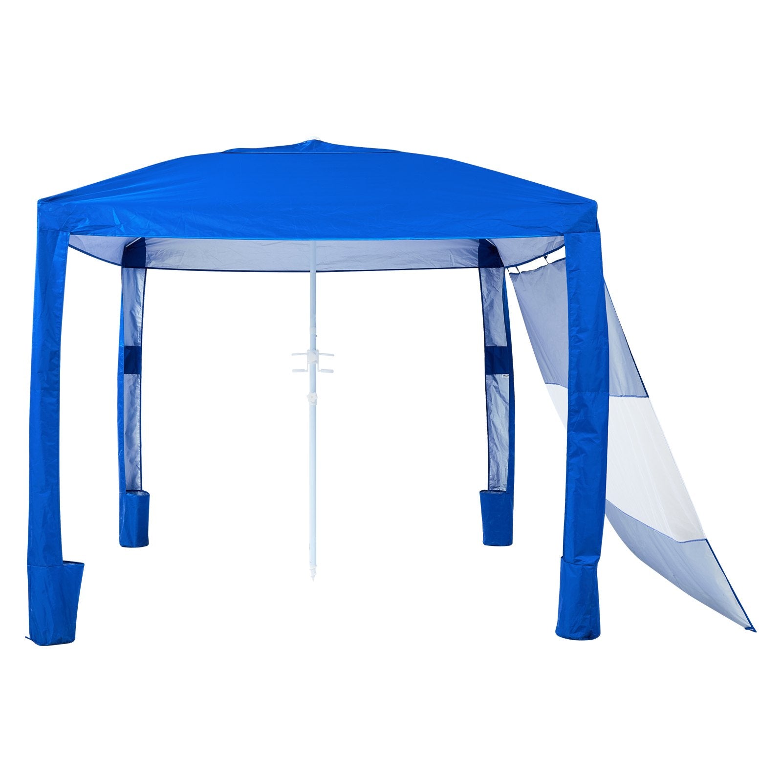 Paplūdimio palapinė-pavėsinė VEVOR SZ003, 2,4 x 2,4 m