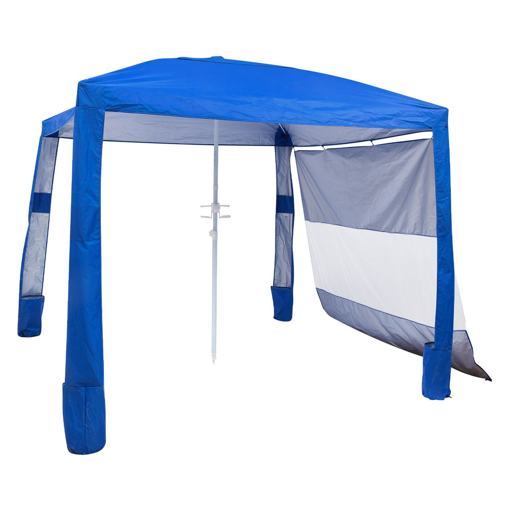 Paplūdimio palapinė-pavėsinė VEVOR SZ003, 2,4 x 2,4 m