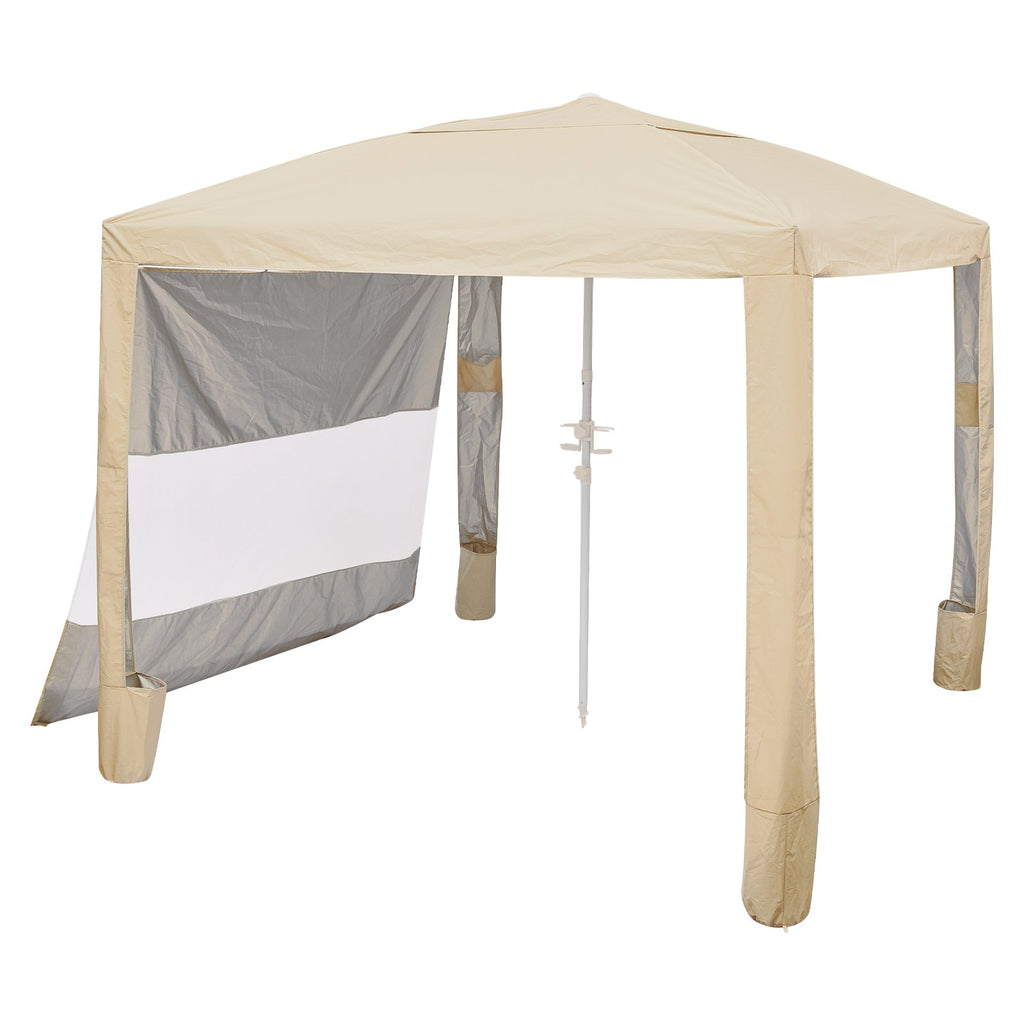 Paplūdimio palapinė-pavėsinė VEVOR SZ004, 2,4 x 2,4 m