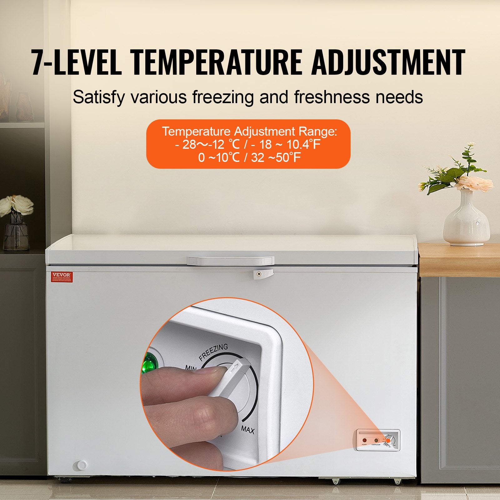 Šaldymo dėžė VEVOR BD-355JA, 345 L