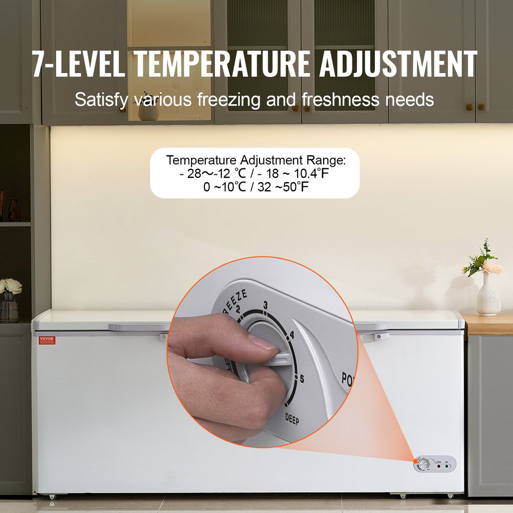 Horizontali šaldymo dėžė VEVOR BD-600, 561 l