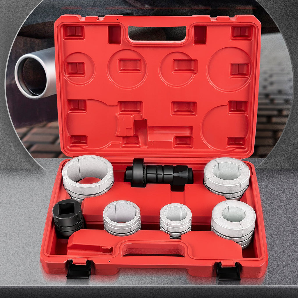 Išmetimo vamzdžių plėtiklių rinkinys VEVOR VV-PE-8, 1-5/8" – 4-1/4"
