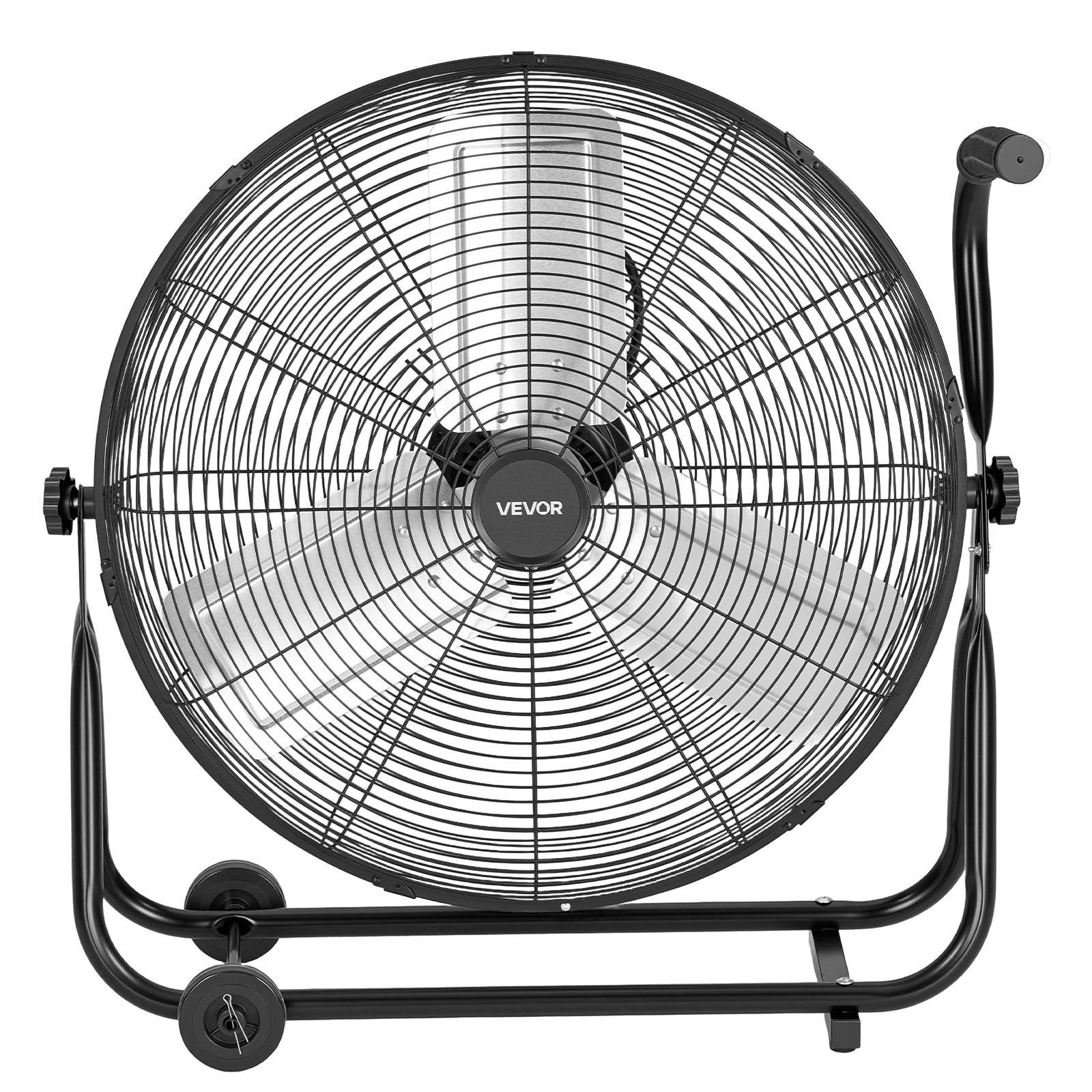Pramoninis būgninis ventiliatorius VEVOR HIFANXSTANDMETAL24RC, 7500 CFM