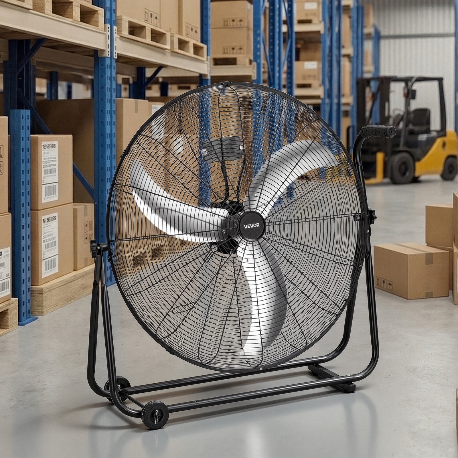 Pramoninis būgninis ventiliatorius VEVOR HIFANXSTANDMETAL30RC, 12000 CFM