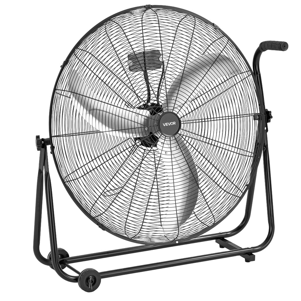 Pramoninis būgninis ventiliatorius VEVOR HIFANXSTANDMETAL30RC, 12000 CFM