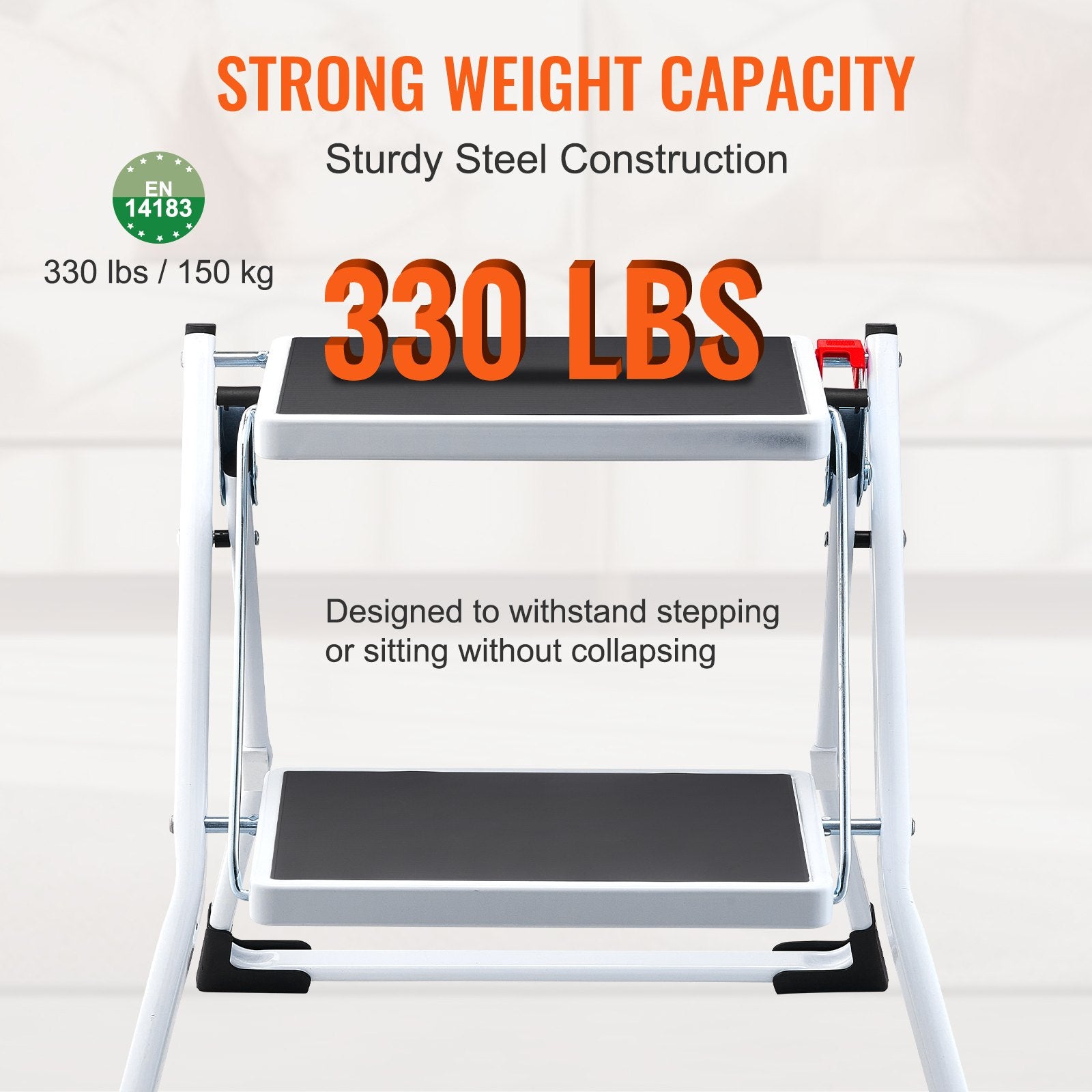 Sulankstomos kopėtėlės VEVOR WK2031, 150 kg keliamoji galia