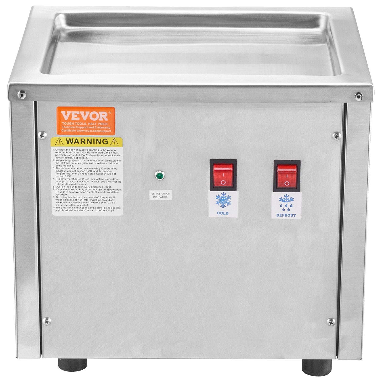 Ledų ritinėlių gaminimo aparatas VEVOR CBJF-1DC280, 280 x 240 mm