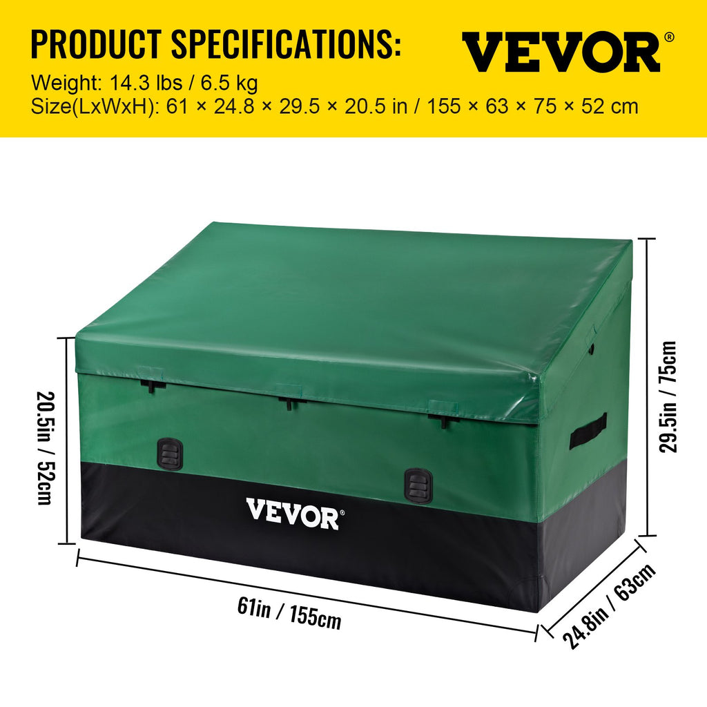 Lauko daiktadėžė VEVOR VV-OSB-150, 567,8 l