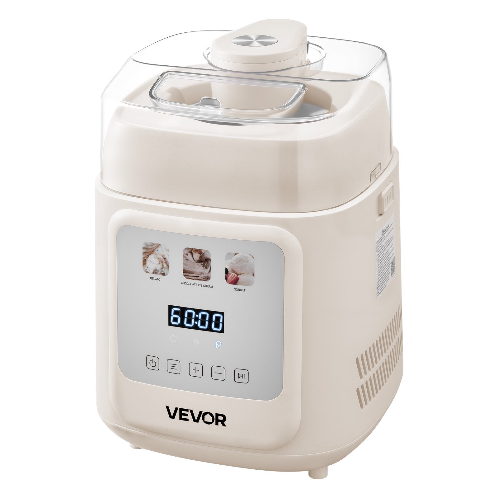 Ledų gaminimo aparatas VEVOR SU-I04, 1 l talpos su kompresoriumi