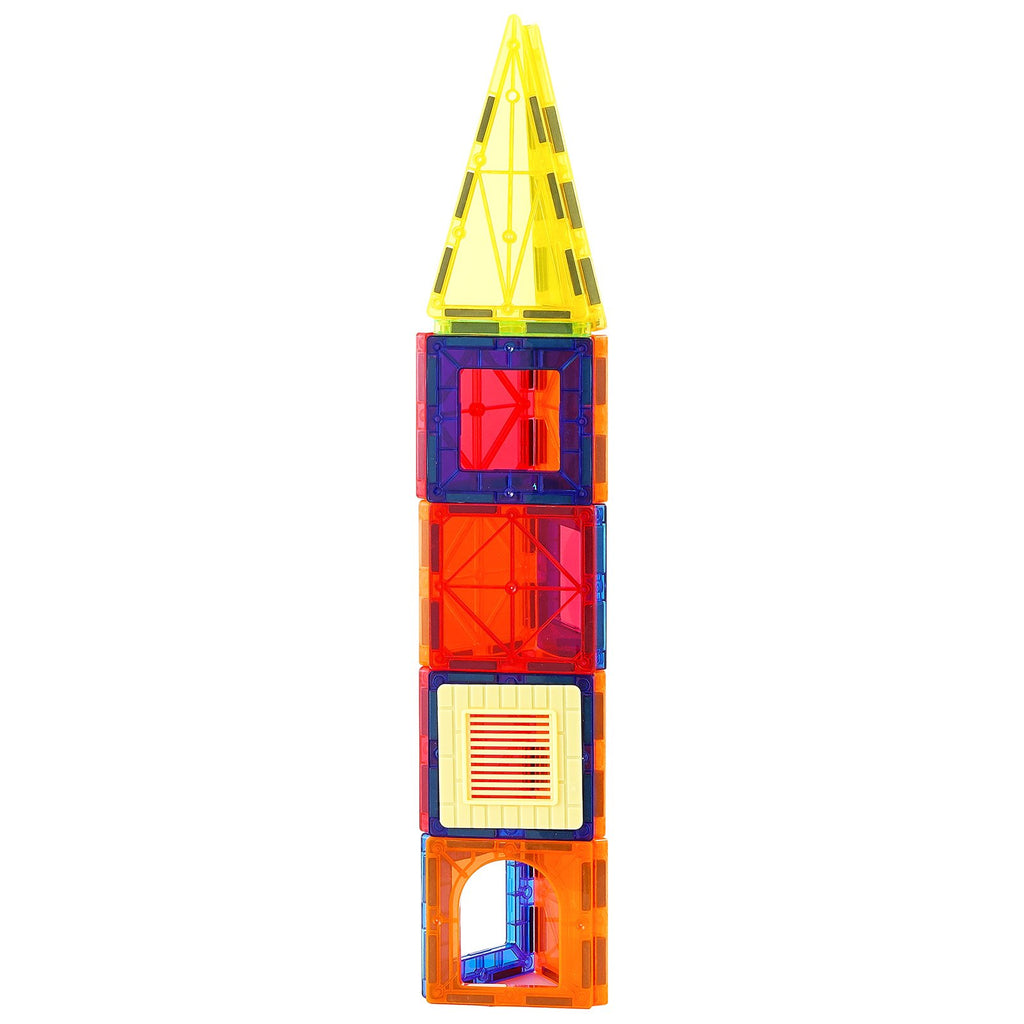 Magnetinės kaladėlės VEVOR 55CXJM2, 55 dalių rinkinys