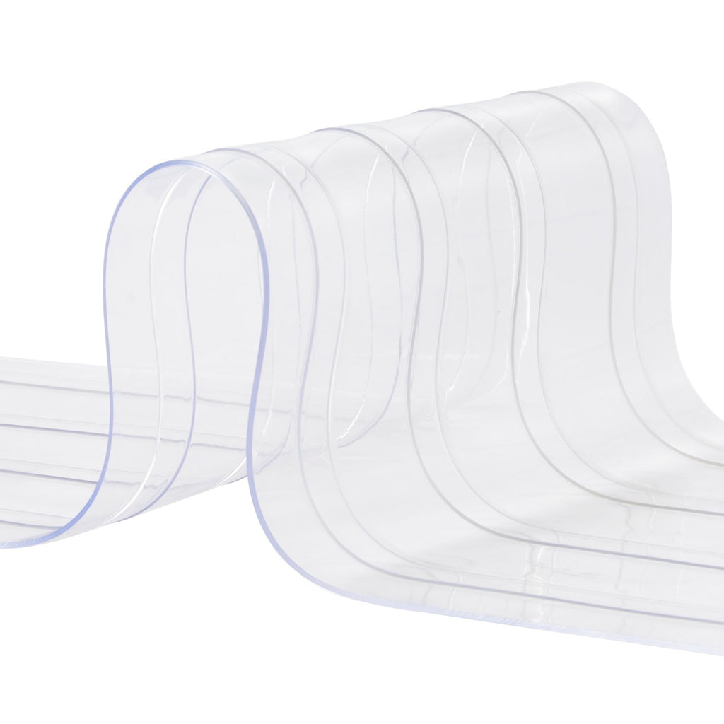 PVC juostinės užuolaidos VEVOR TCV0, 30,5 m x 30,5 cm