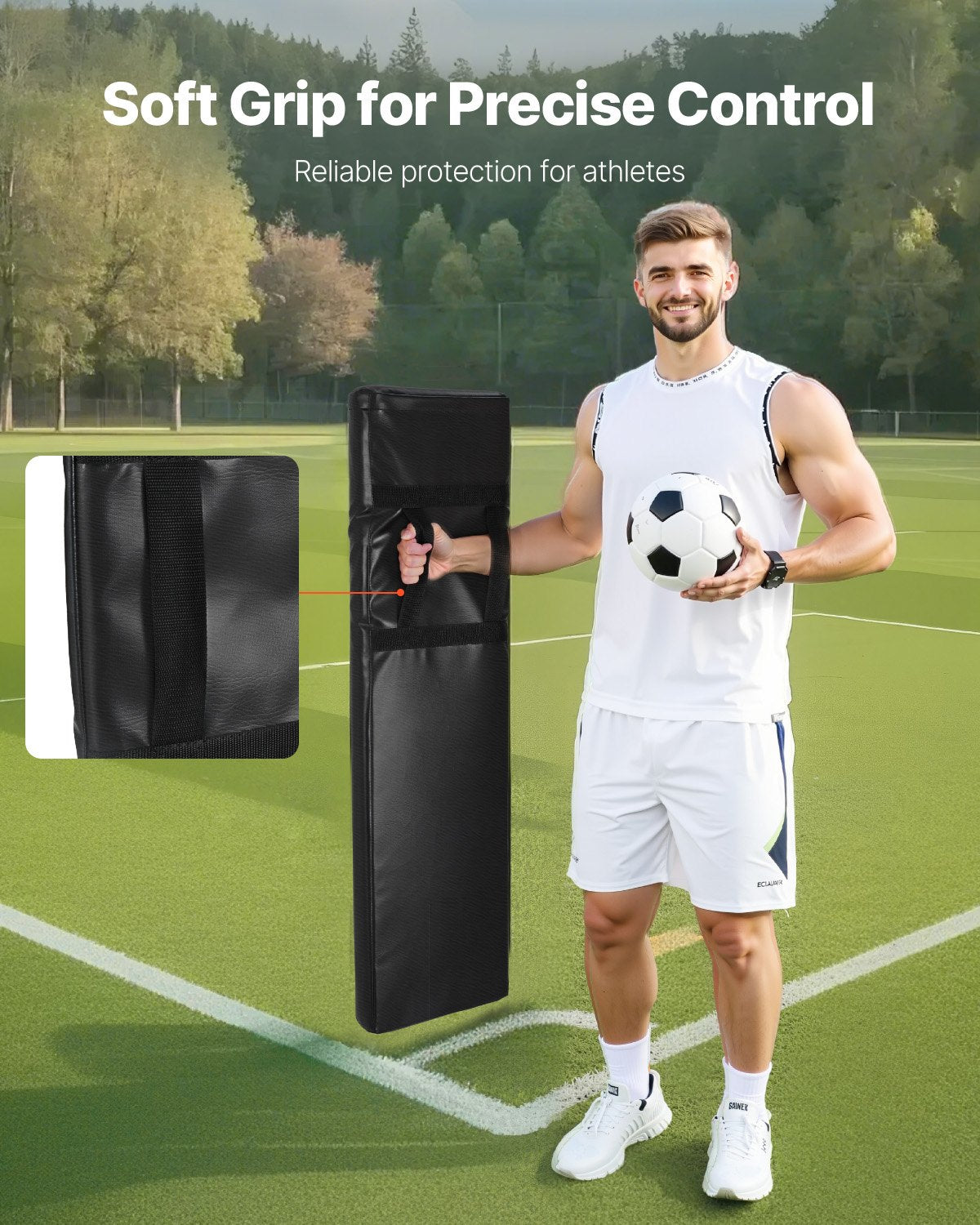Futbolo treniruočių manekenai VEVOR NTRLZQ-001, 108 cm, 2 vnt.