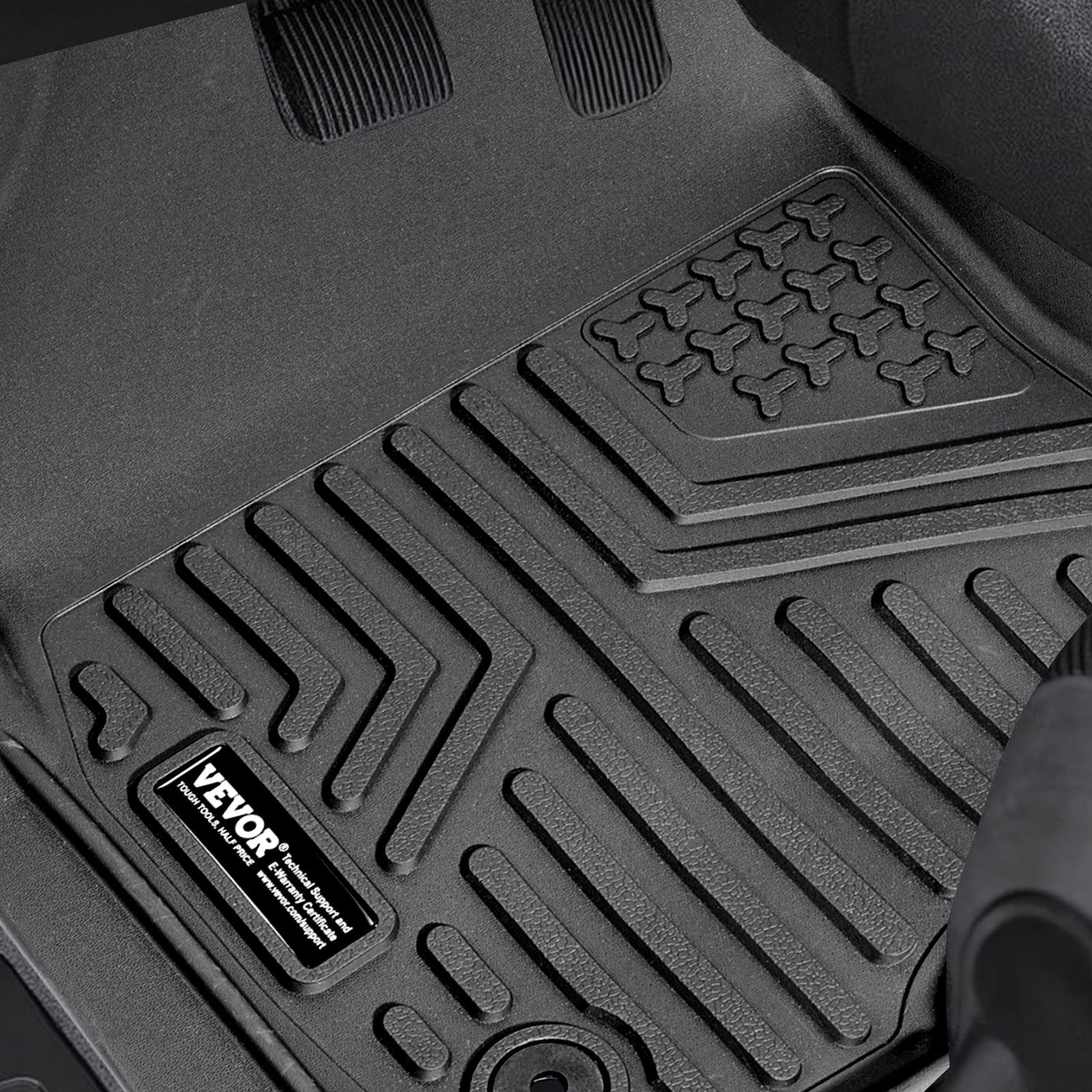 Automobiliniai kilimėliai VEVOR Dodge Ram 1500/2500/3500, 3 dalių rinkinys