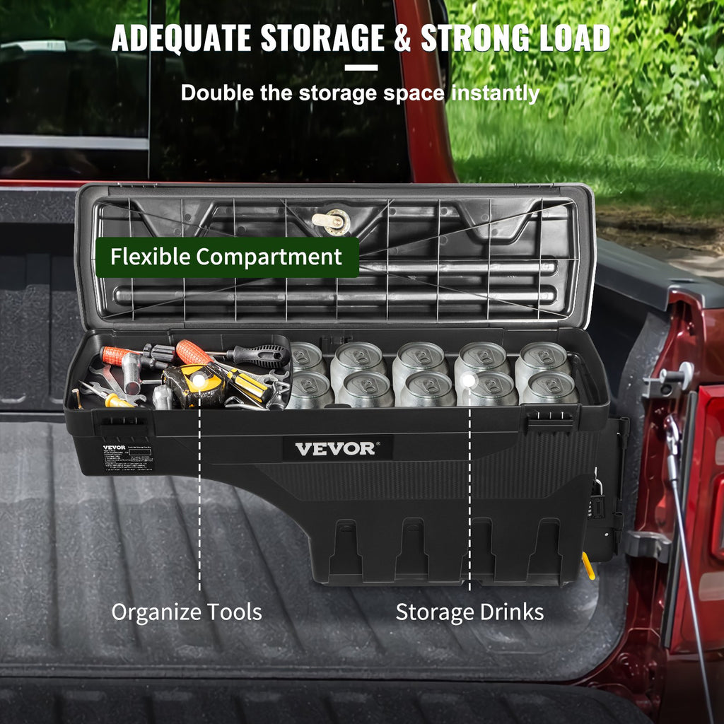 Pikapo kėbulo daiktadėžė VEVOR Dodge Ram 1500 (2019-2021), 25 l