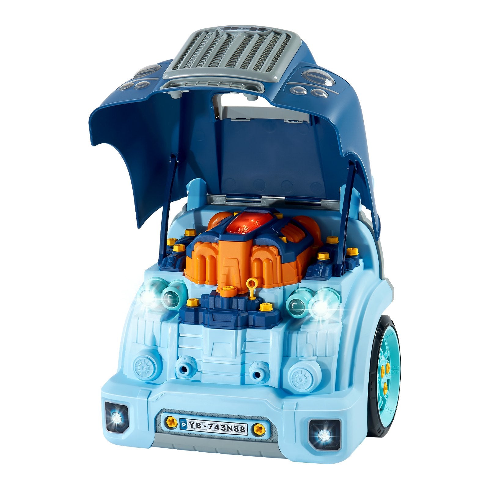 Variklio remonto rinkinys VEVOR D001-4, 60 dalių