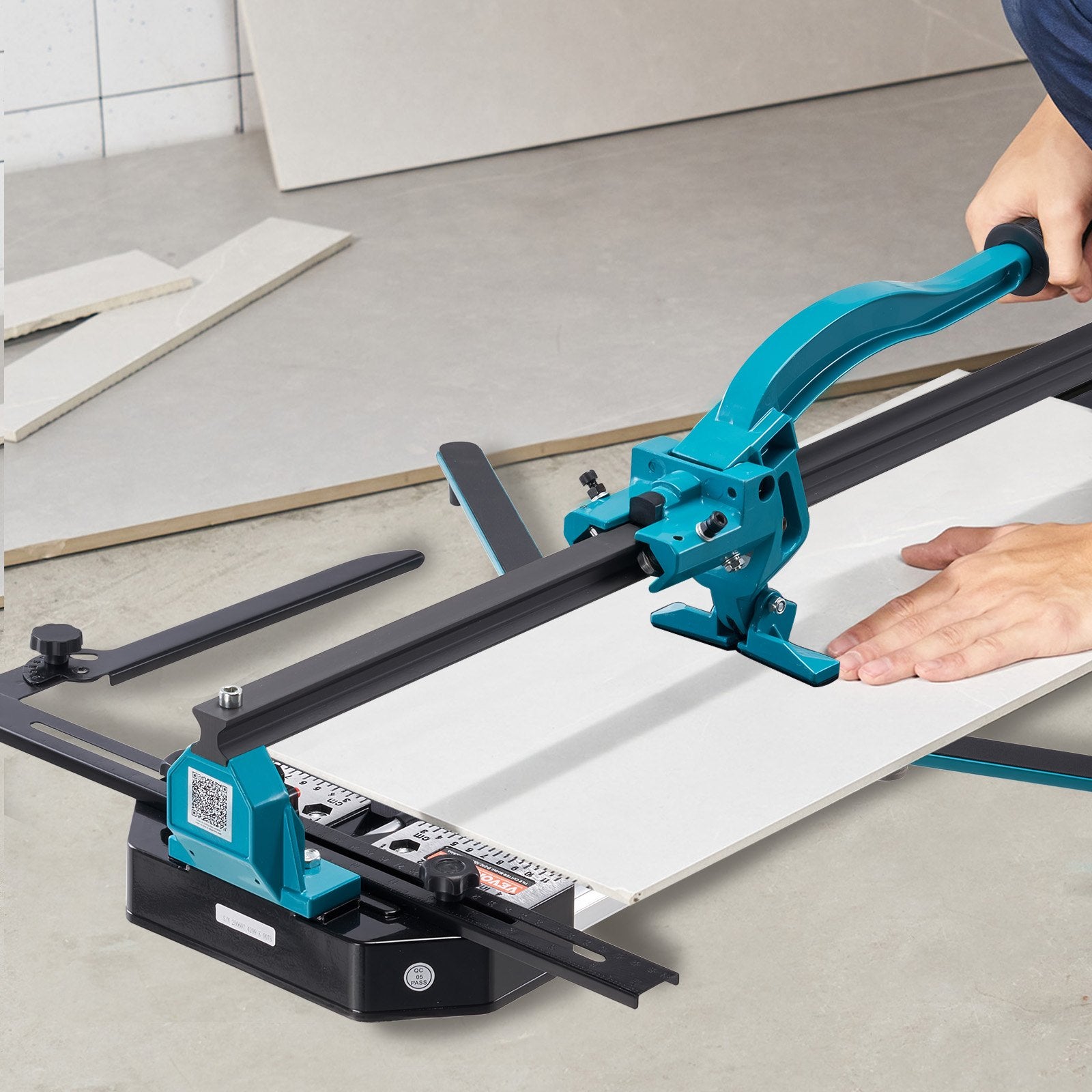 Mechaninės plytelių pjovimo staklės VEVOR 8102E-8L/48", 1200 mm
