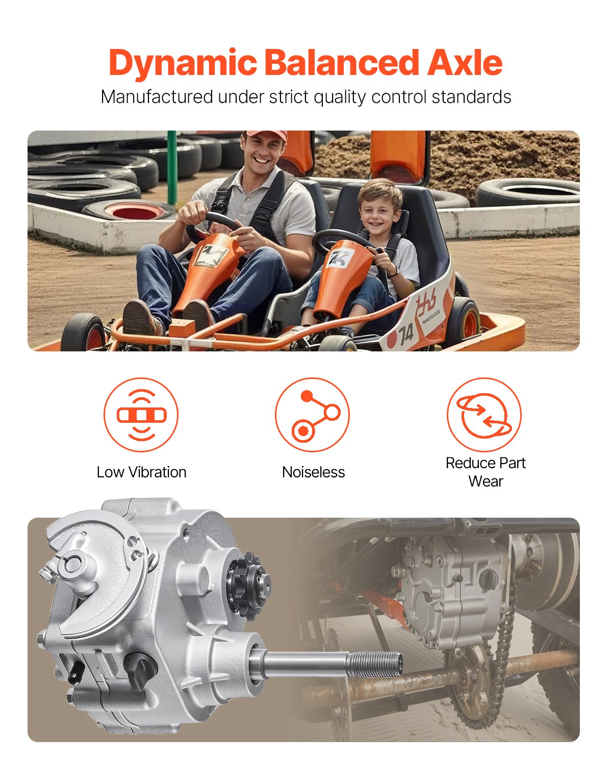 Pavaros sankaba VEVOR MC30RG10T12T, 2-7 AG varikliams