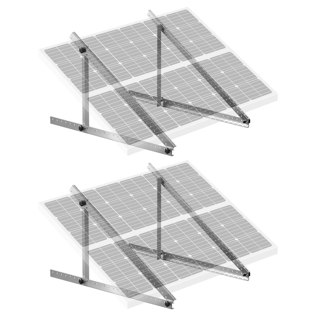 Saulės kolektorių laikikliai VEVOR SF-SS-SKU2, 114 cm, 2 vnt. komplektas