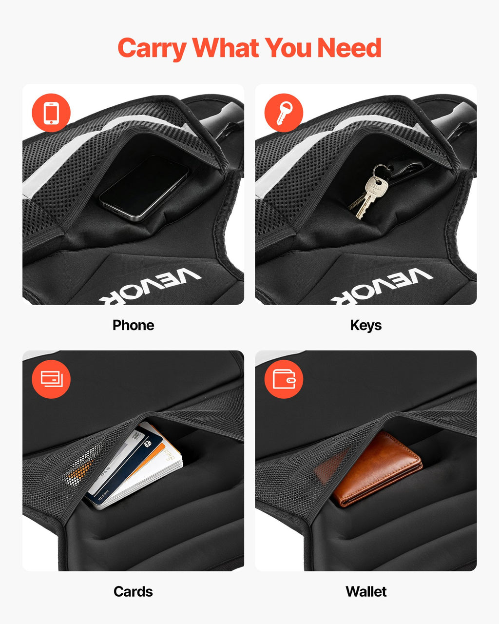Reguliuojama svorio liemenė VEVOR JS-VEST006-4, 18,3 kg