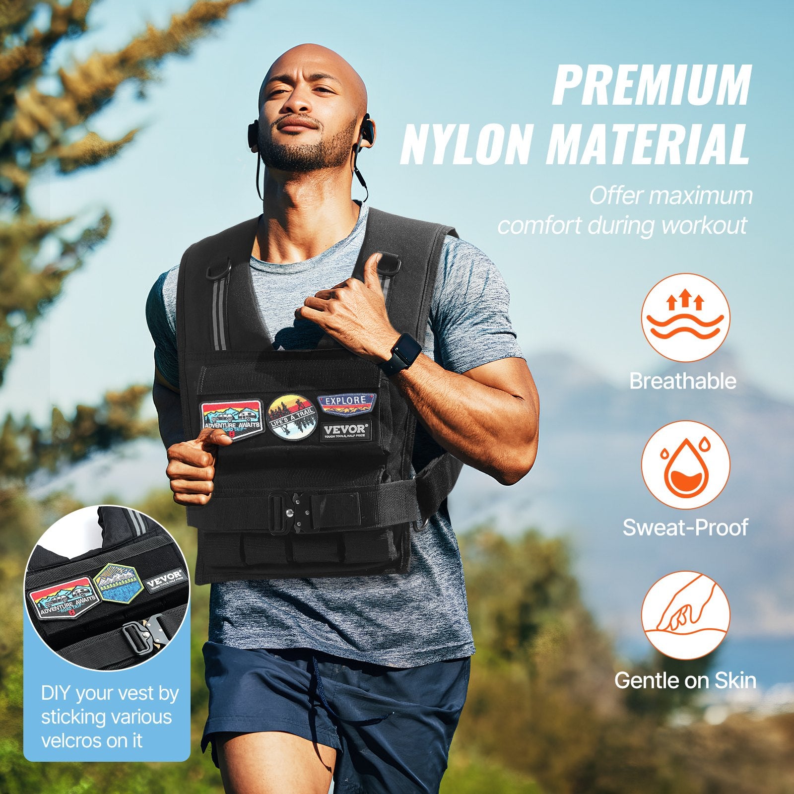 Svorio liemenė VEVOR JS-VEST007, 15,85 kg