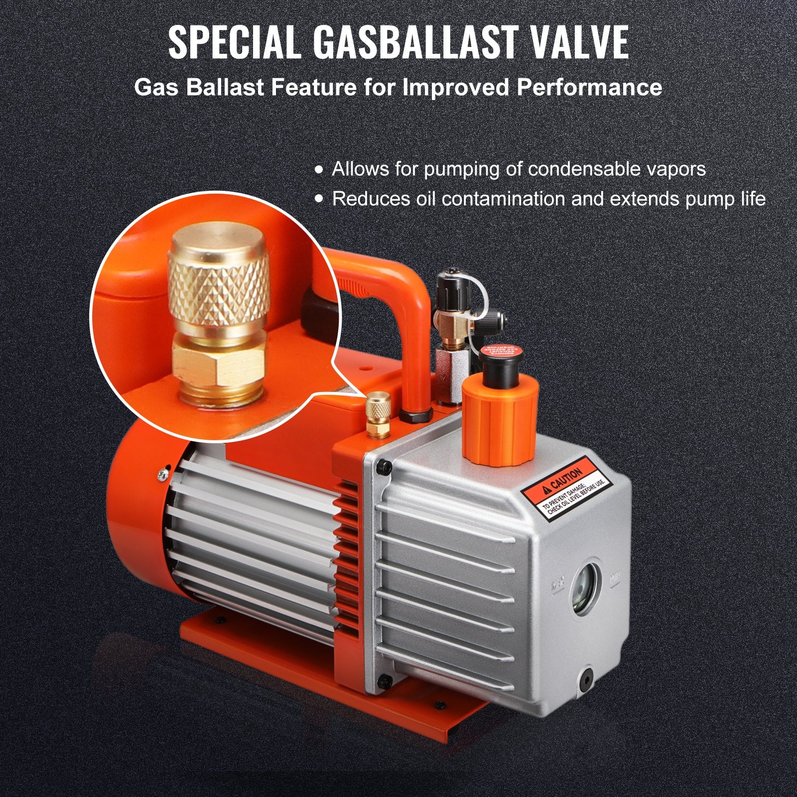 Vakuuminis siurblys VEVOR VP245, 142 l/min.