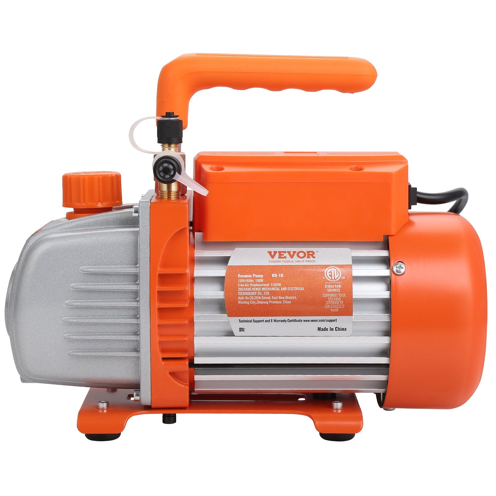 Vakuuminis siurblys VEVOR TW-1K, 3,5 CFM