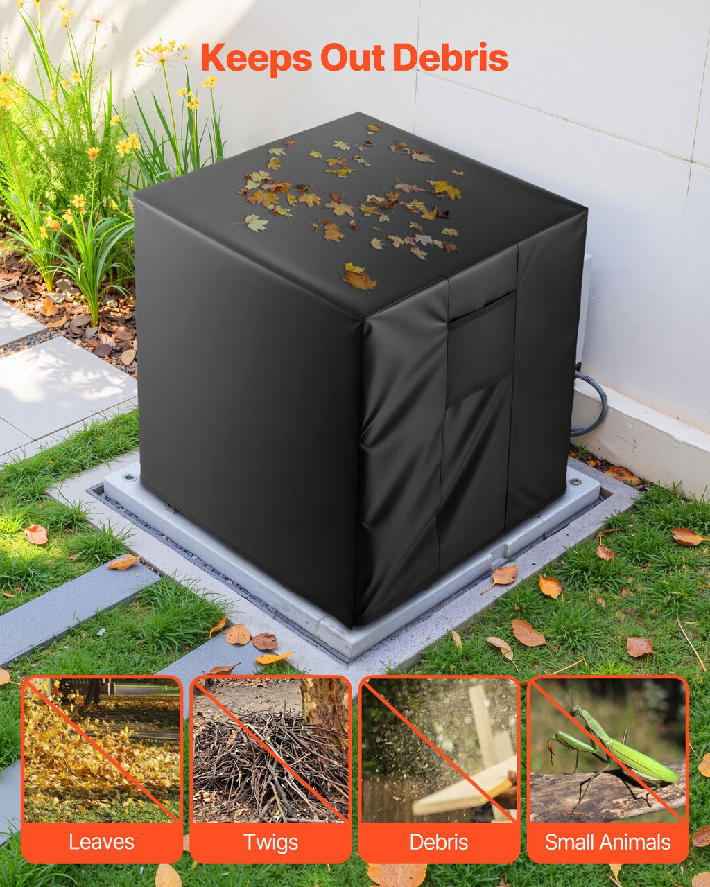 Oro kondicionieriaus uždangalas VEVOR FT-SZ30, 762 x 762 x 810 mm