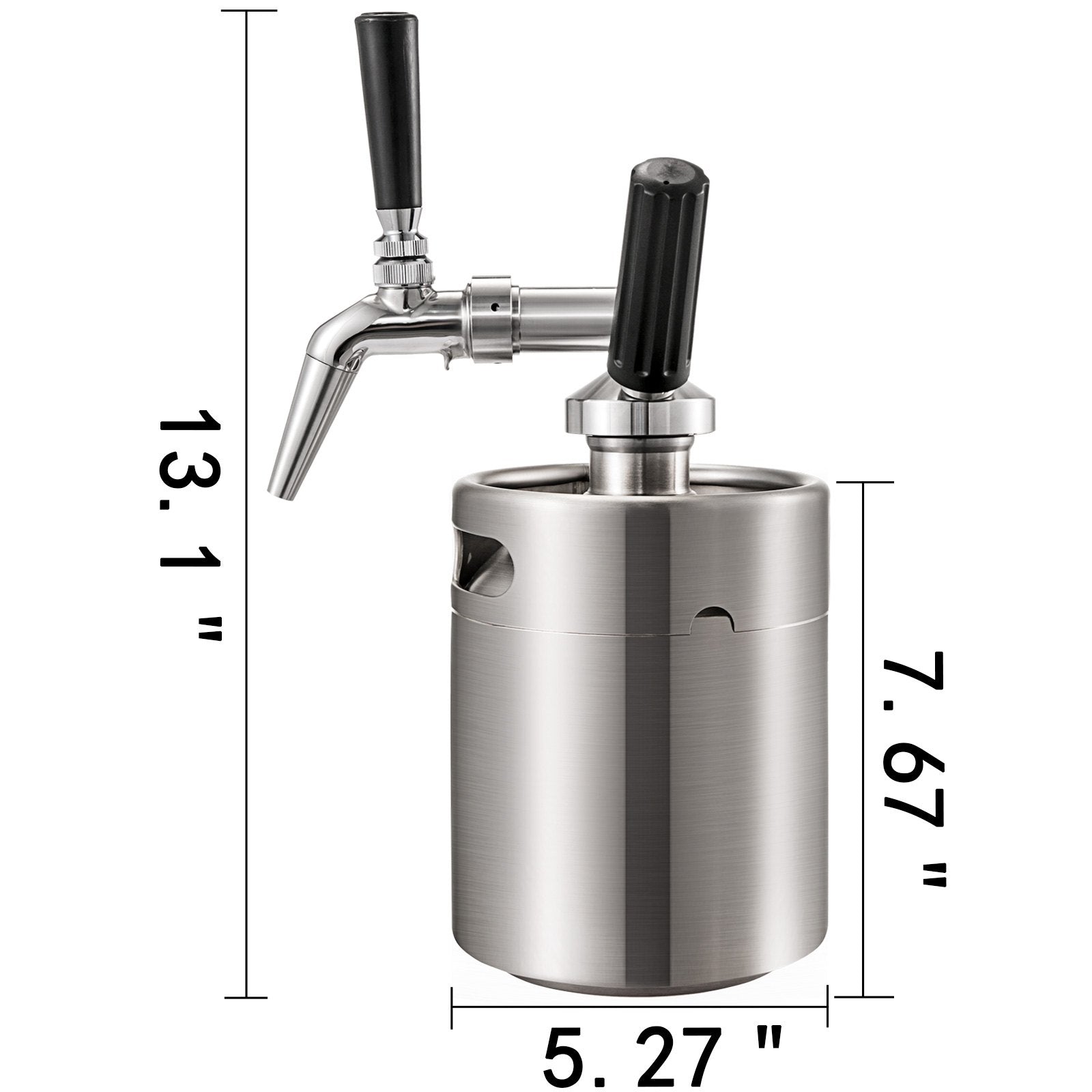 Nitro kavos aparatas VEVOR, 2 l talpos