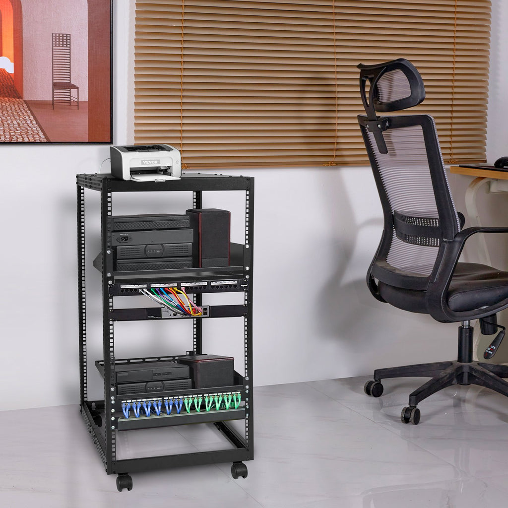Atvira serverio spinta VEVOR HT-W6420, 20U