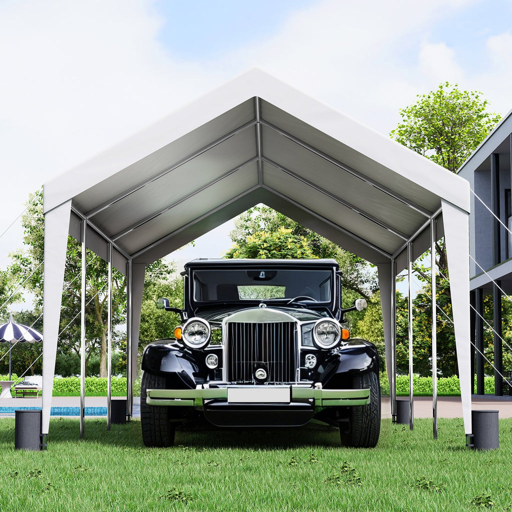 Automobilių stoginė VEVOR 10x20 ft, 3x6 m