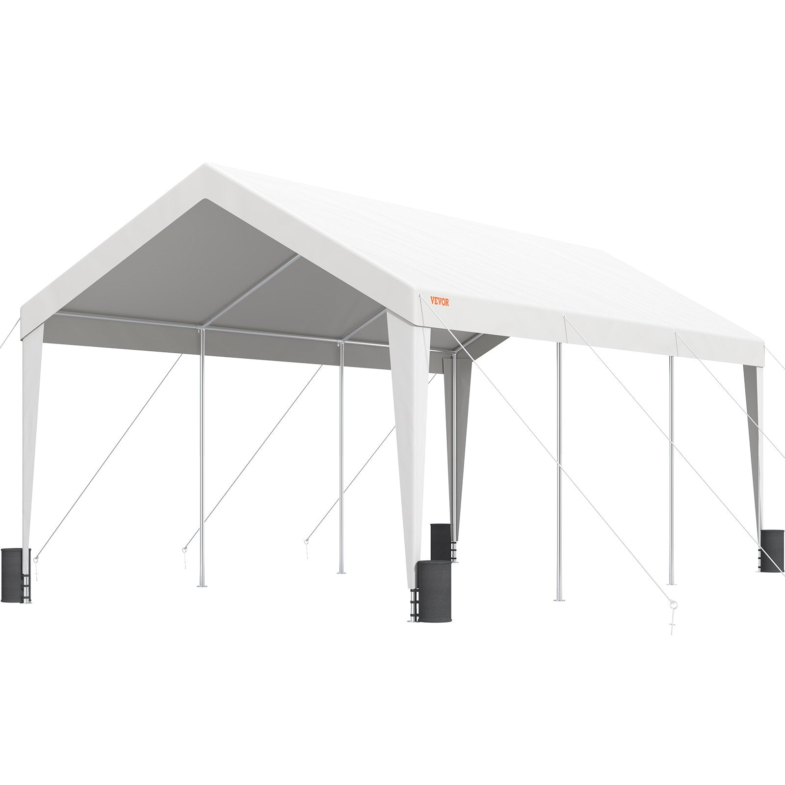 Automobilių stoginė VEVOR 10x20 ft, 3x6 m