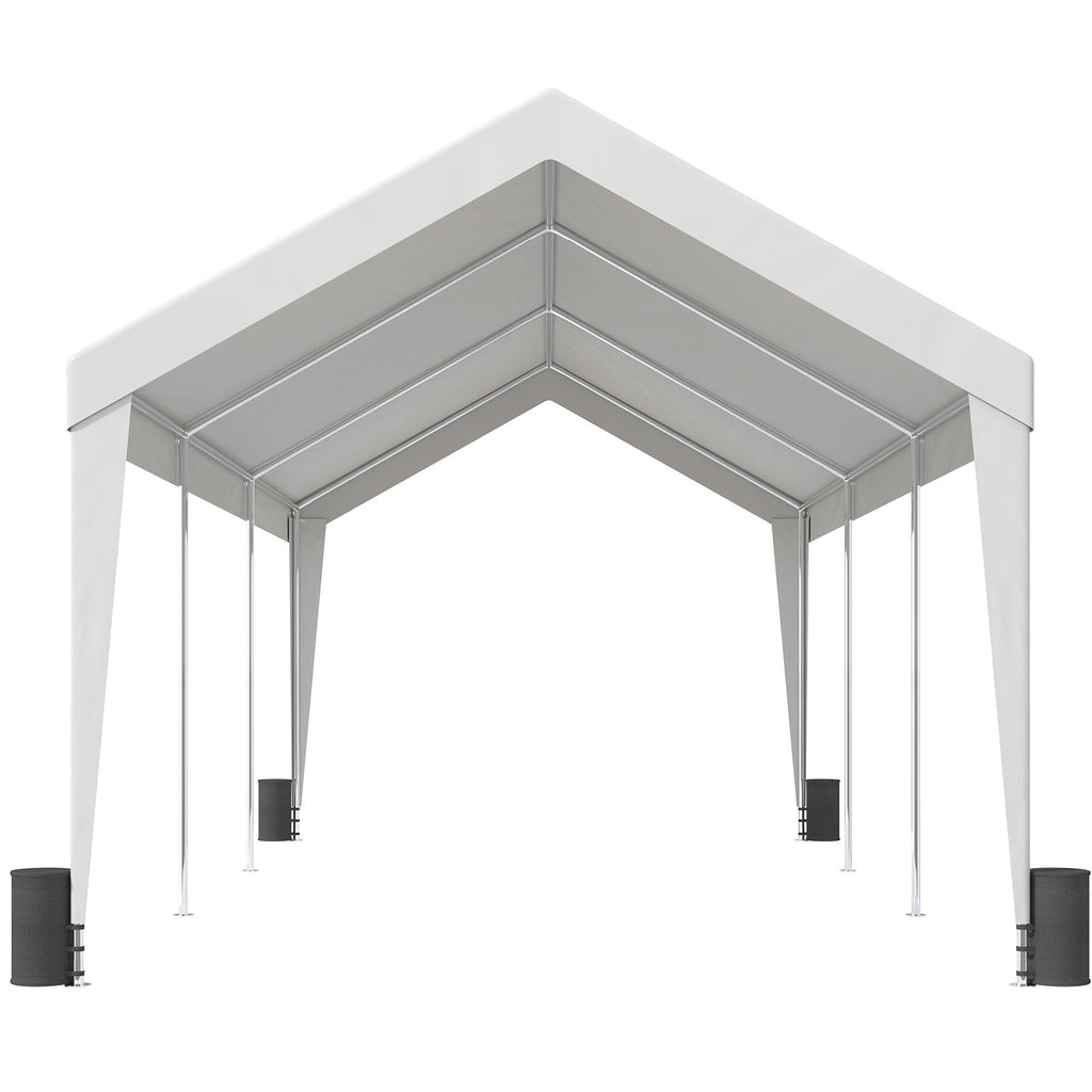 Automobilių stoginė VEVOR 10x20 ft, 3x6 m