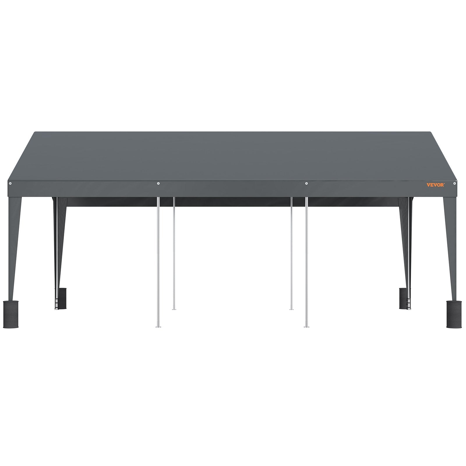 Automobilio stoginė-palapinė VEVOR 3 x 6 m, 8 atraminiai stulpai