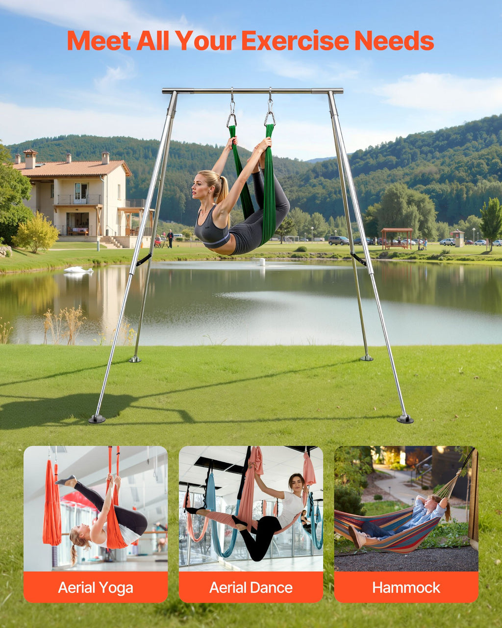 Jogos stovas VEVOR SS-RY-01, 140,6 kg apkrova