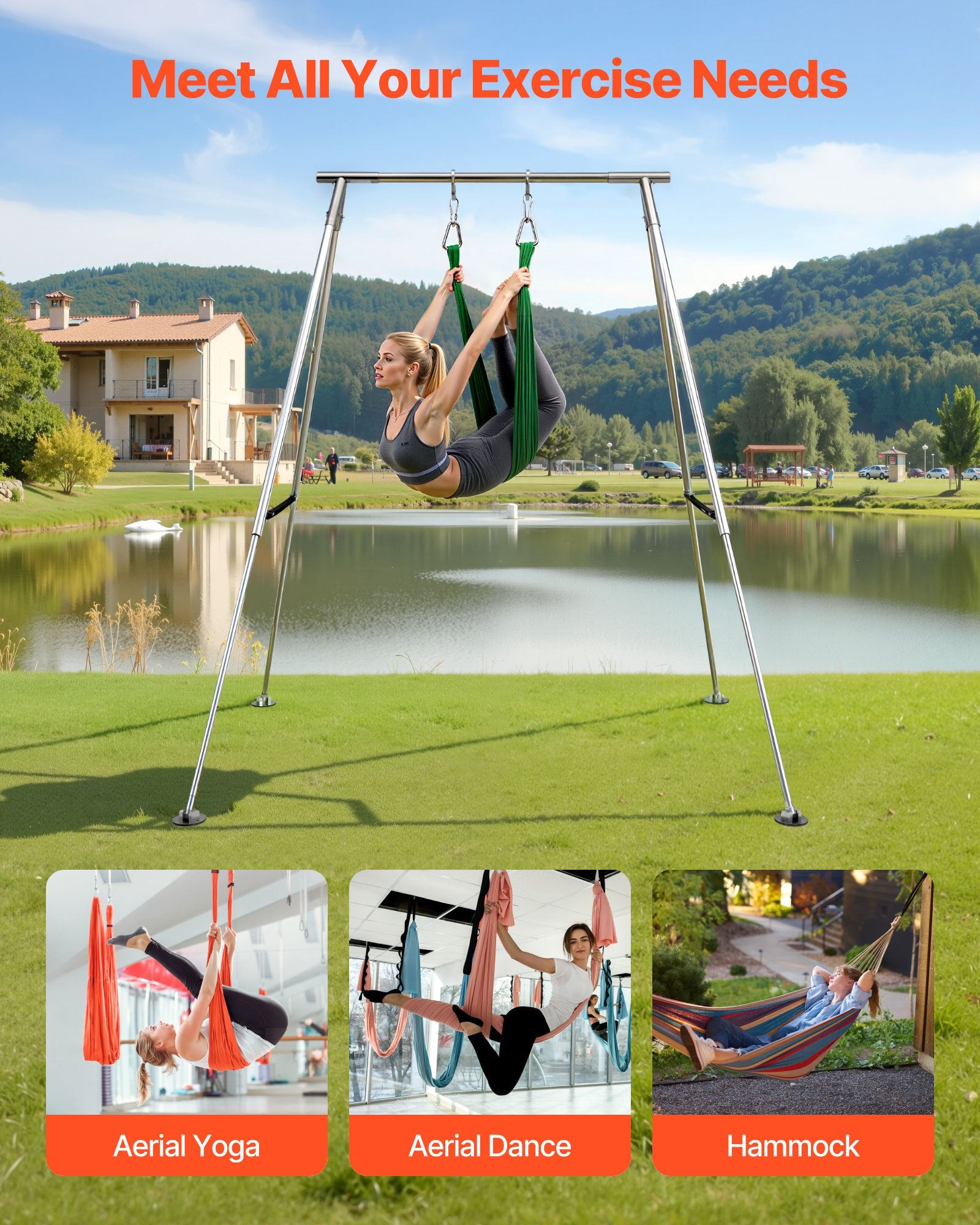 Jogos stovas VEVOR SS-RY-01, 140,6 kg apkrova