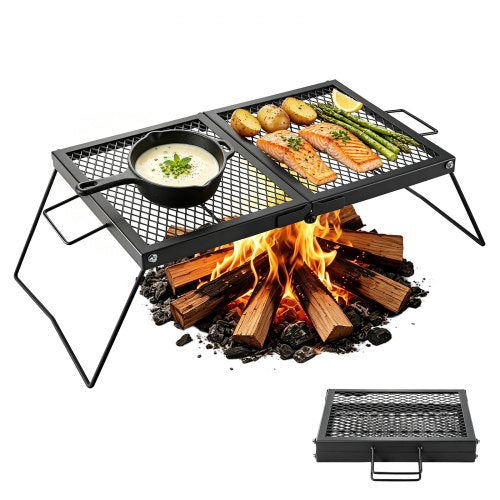 Sulankstomos laužo grotelės VEVOR KZ001, 61 cm