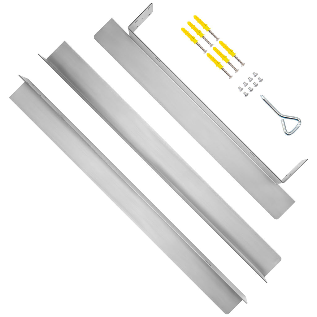 Lauko virtuvės apdailos rėmas VEVOR, 309 x 457 mm išpjovai, nerūdijantis plienas