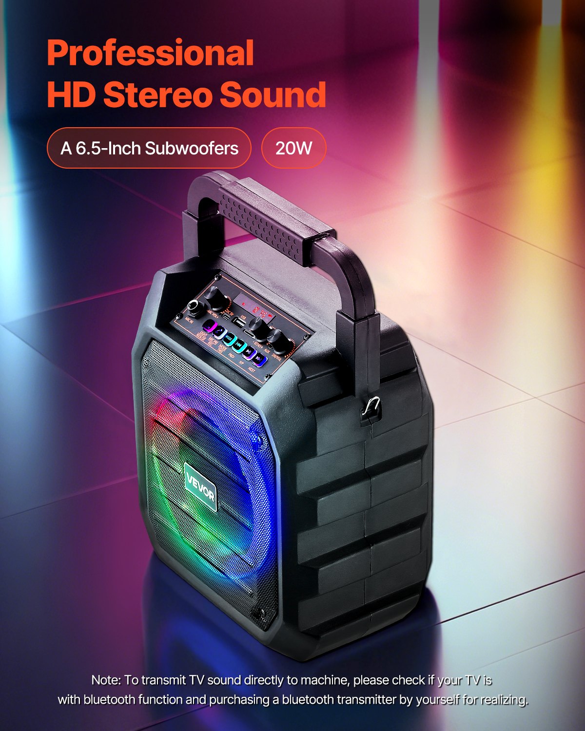 Karaoke aparatas VEVOR Q61, 20W