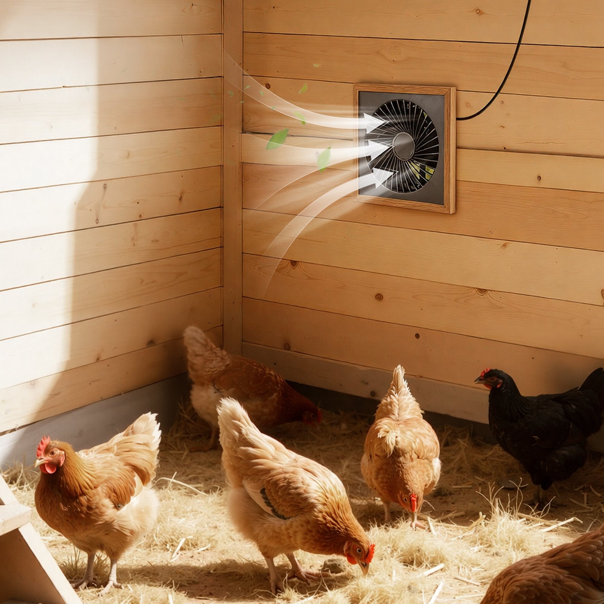 Saulės energija varomas ventiliatorius VEVOR JRD-03, 25 W