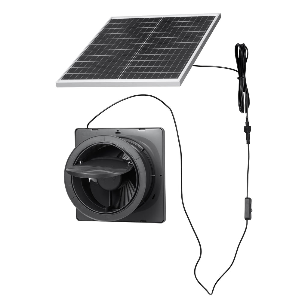 Saulės energija varomas ventiliatorius VEVOR JRD-03, 25 W