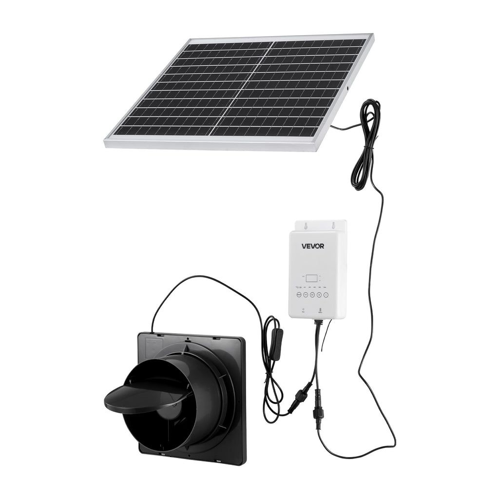 Saulės energija varomas ventiliatorius VEVOR JRD-05, 20W