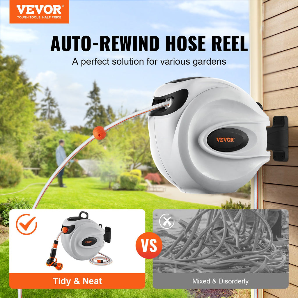 Sodo žarnos ritė VEVOR 20m, automatinė