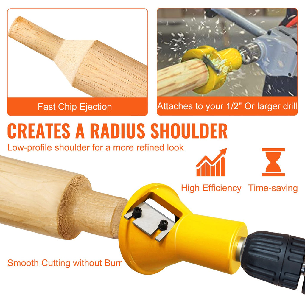 Kaiščių pjovimo galvučių rinkinys VEVOR Home Master Kit, 25,4–50,8 mm
