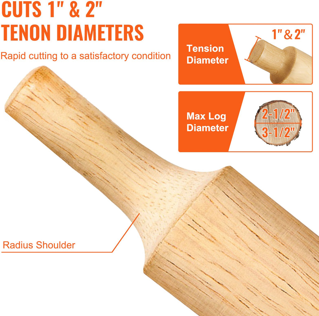 Kaiščių pjovimo rinkinys VEVOR Home Master Kit, 25,4 mm ir 50,8 mm skersmens
