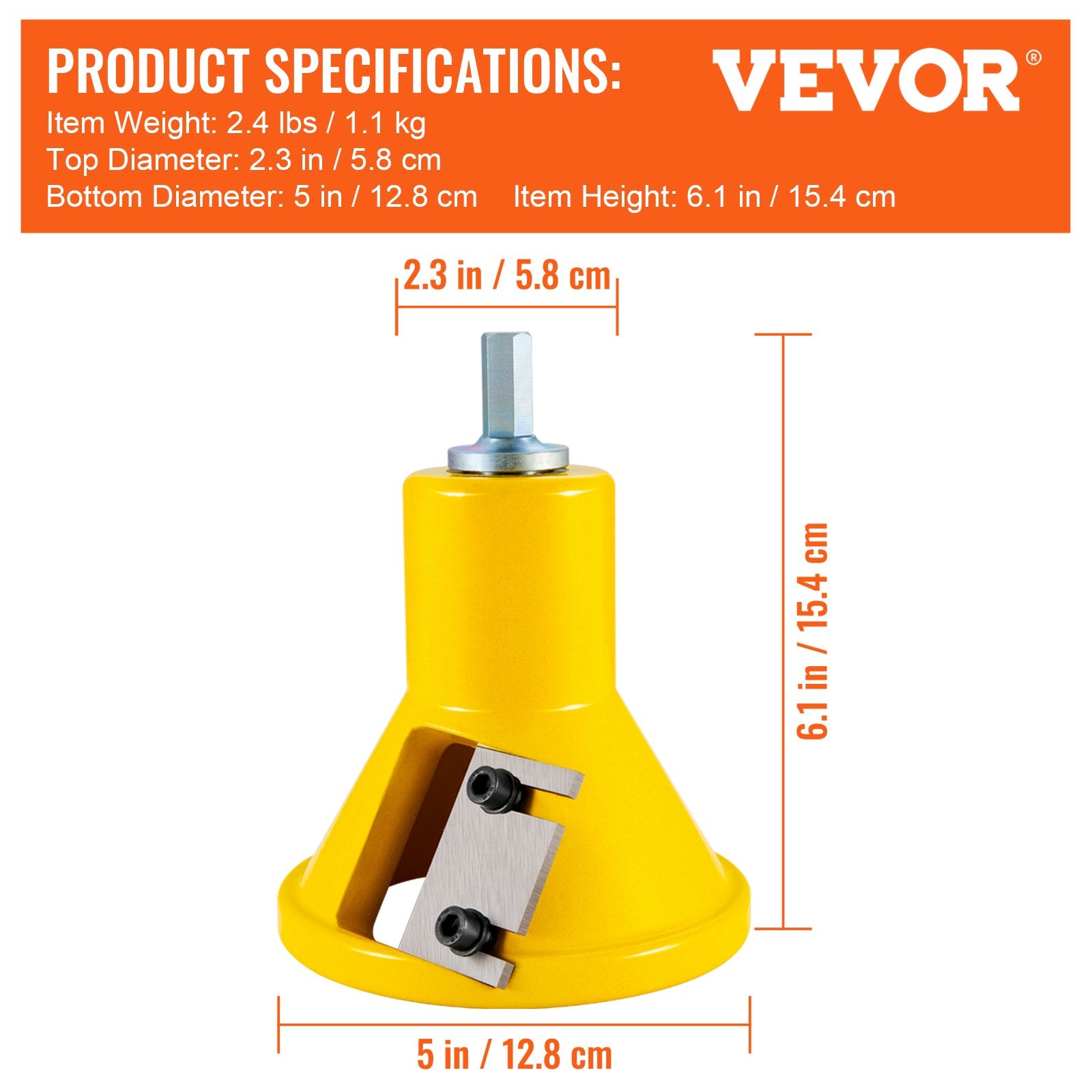 Kaiščių pjoviklis VEVOR Home Master Kit, 38 mm skersmens