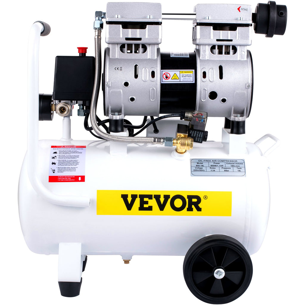 Oro kompresorius VEVOR 850-11-14L, 18 l, 850 W