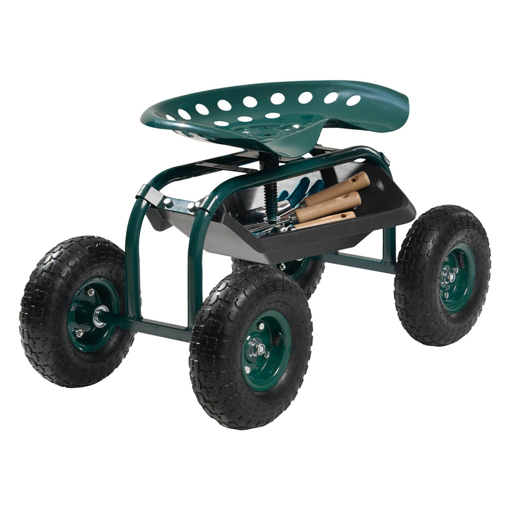 Sodo kėdutė su ratukais VEVOR TC4501B, 136 kg keliamoji galia