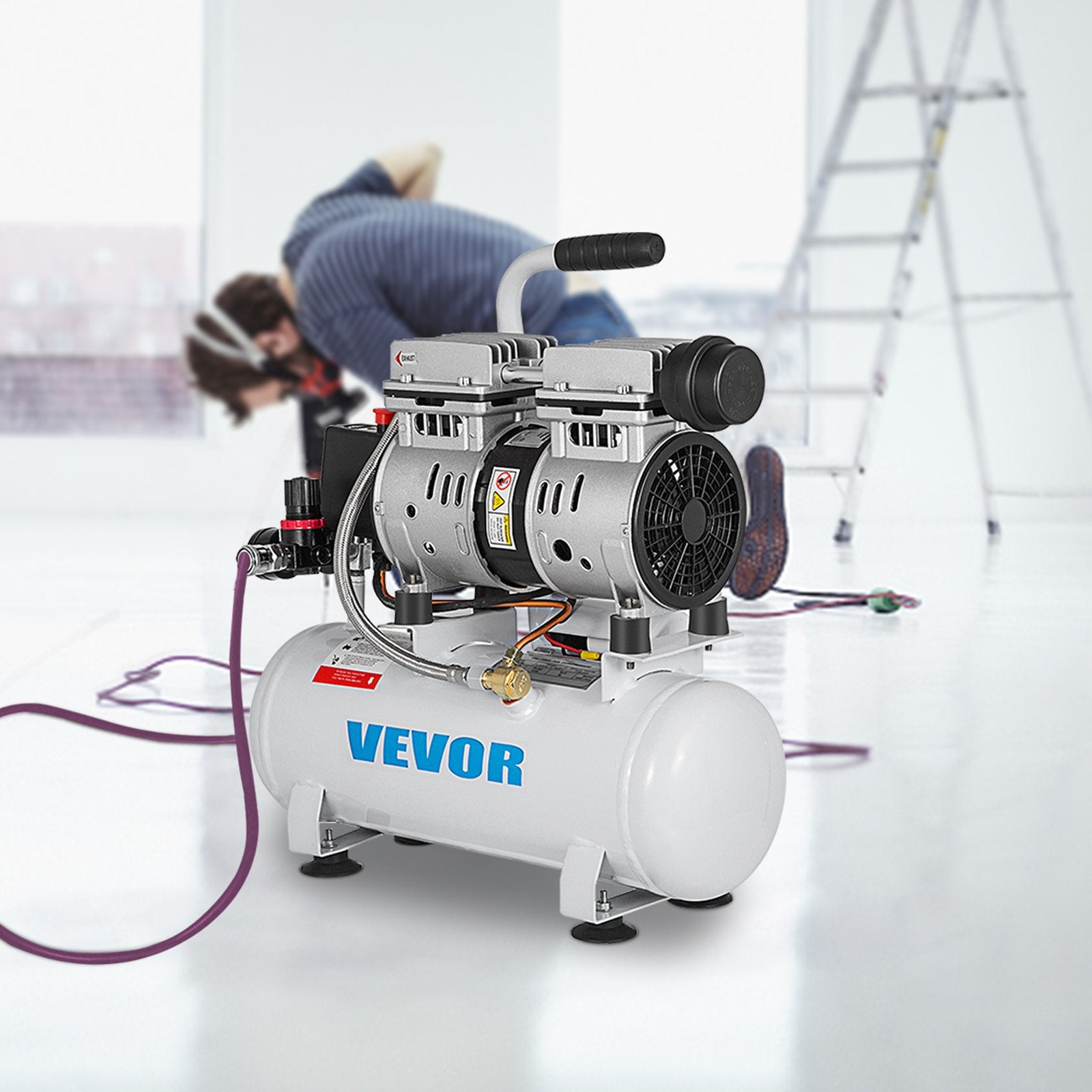 Oro kompresorius VEVOR 9L, 550W