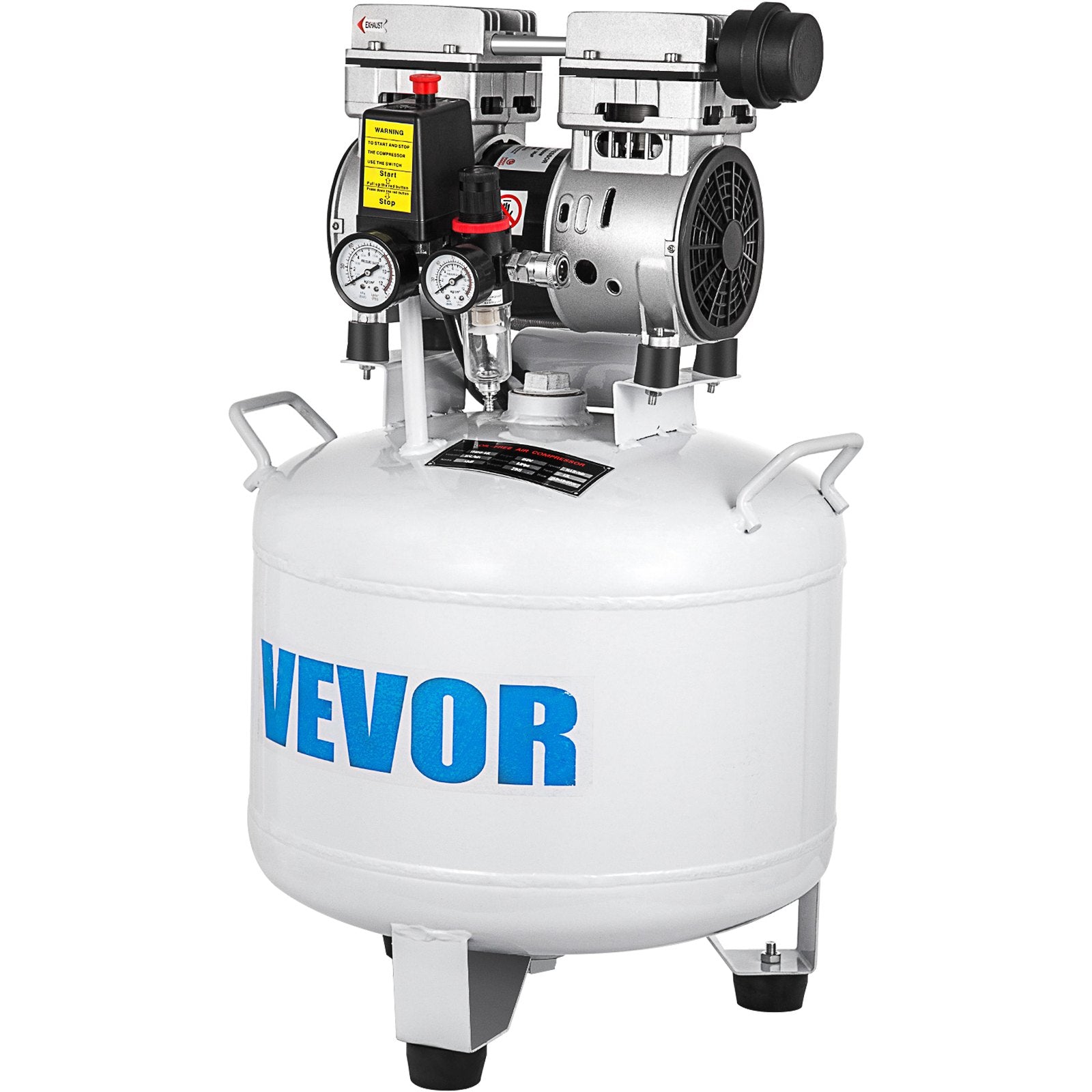 Vertikalus oro kompresorius VEVOR 40L, 850W